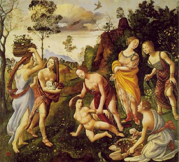 Piero di Cosimo The Finding of Vulcan on Lemnos Spain oil painting art